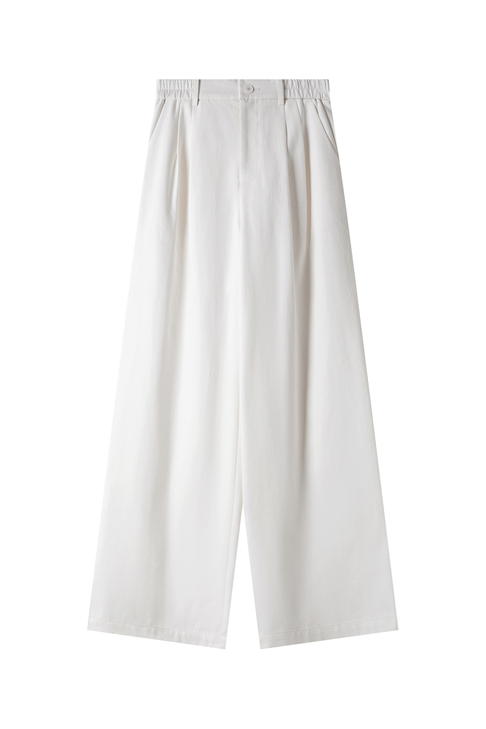 Tencel Cotton Fashion Wide-Leg Pants