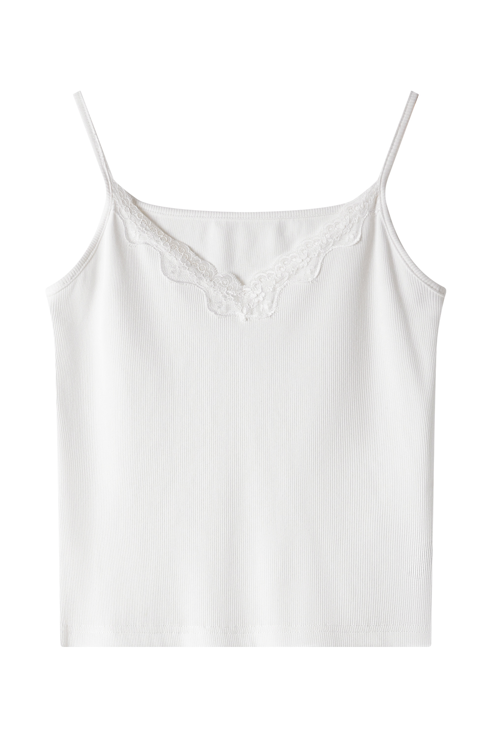 V-Neck Lace Camisole-VIMLYSTORE