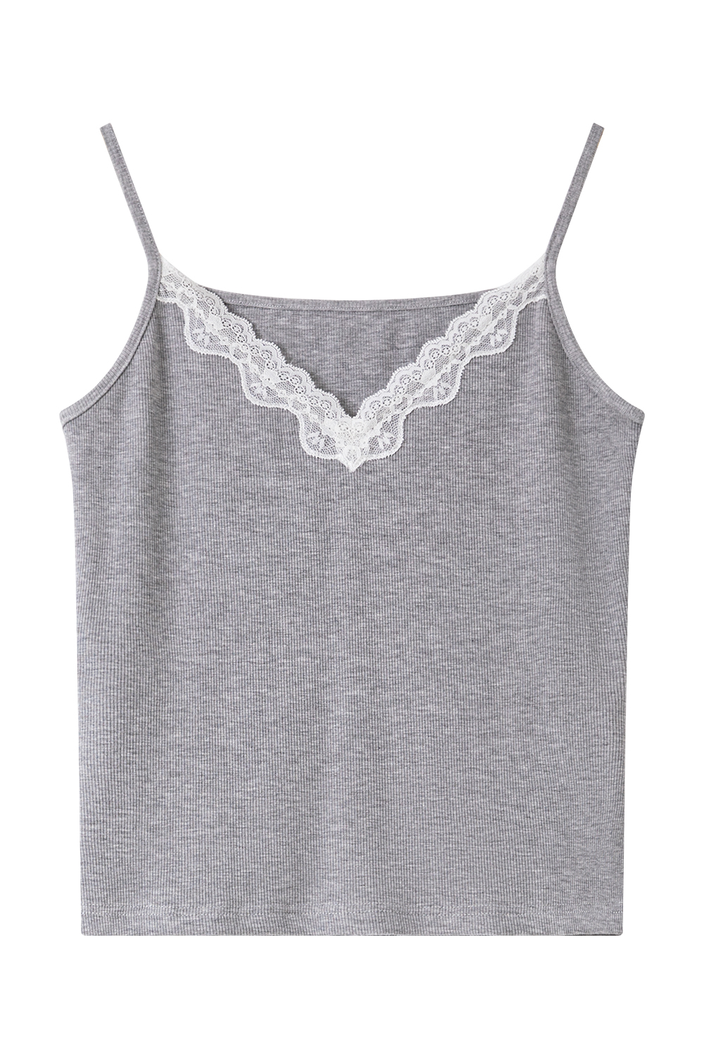 V-Neck Lace Camisole-VIMLYSTORE