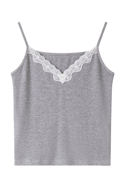 V-Neck Lace Camisole