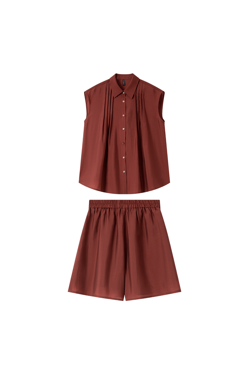 Lyocell Lapel Solid Color Suit