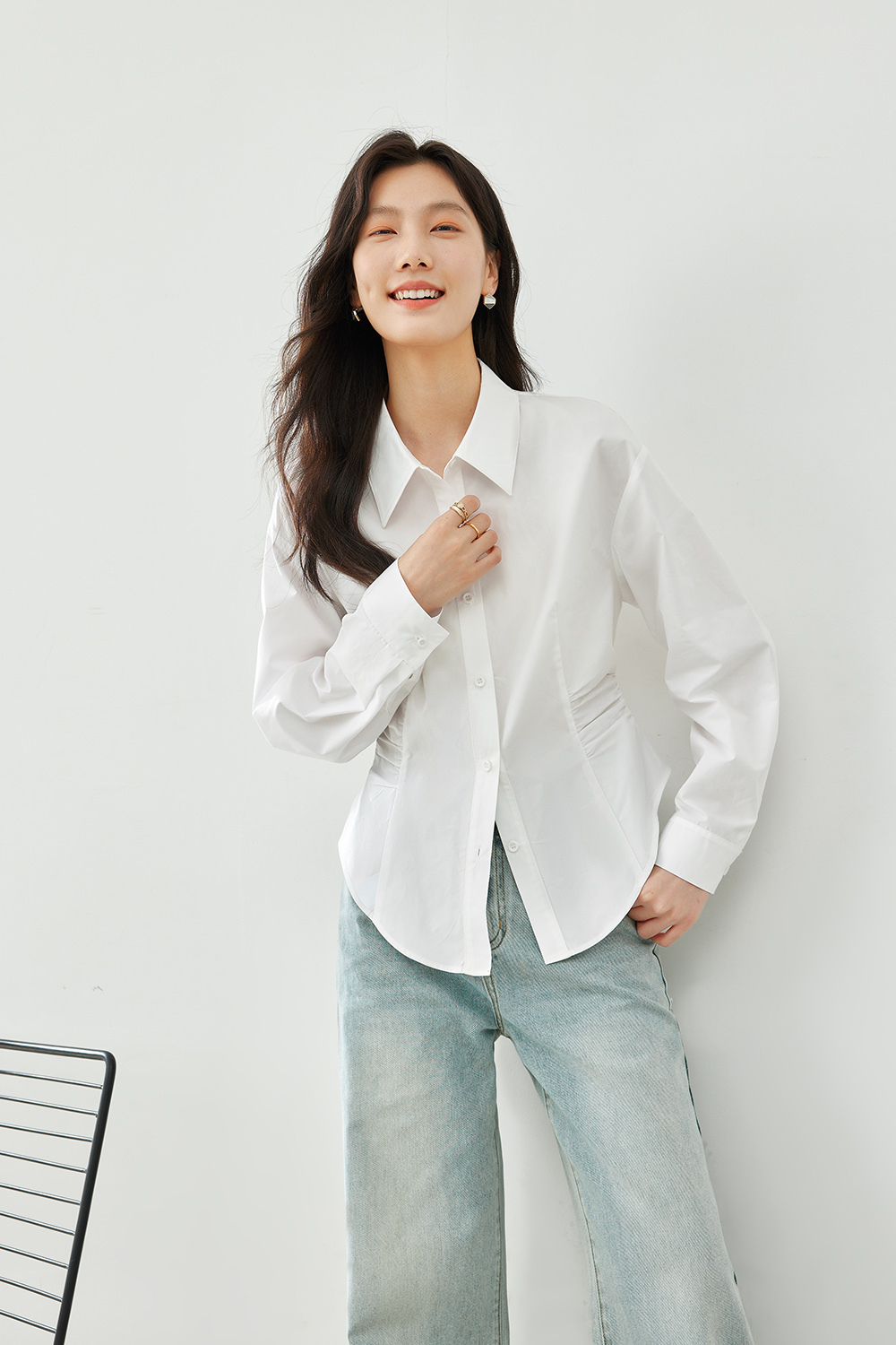 pure cotton waist shirt