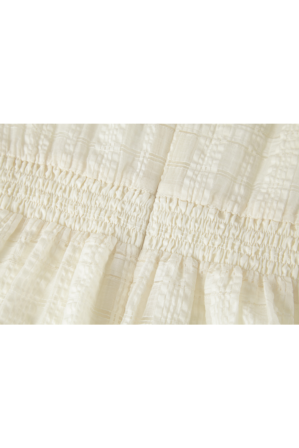 Hidden Plaid A-Line Skirt