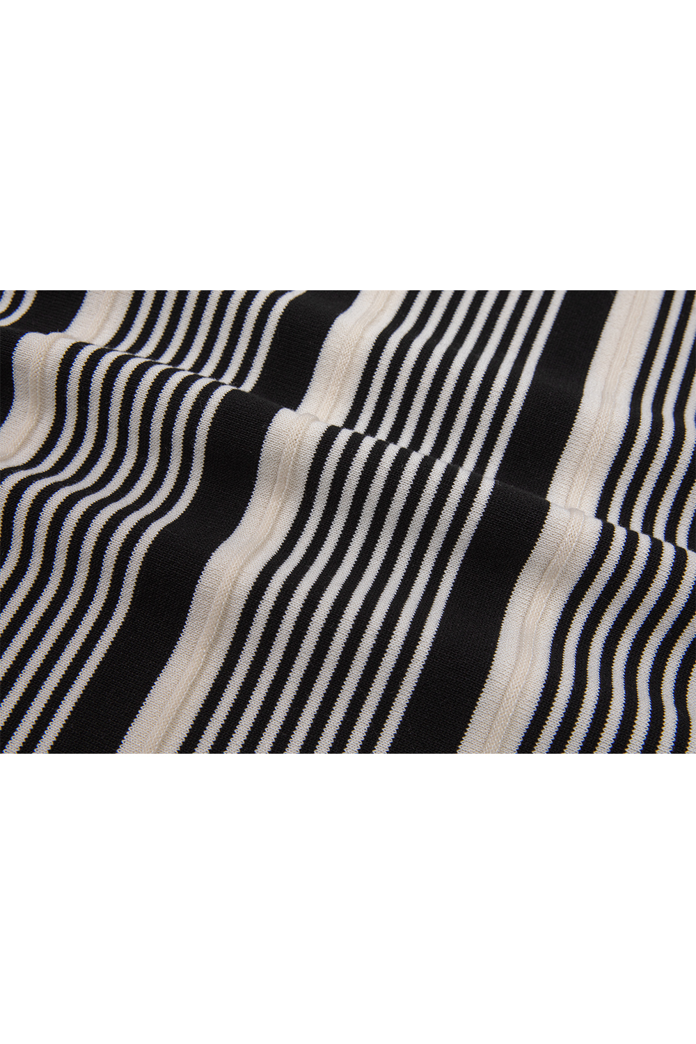 Striped Fringed Straight Dress