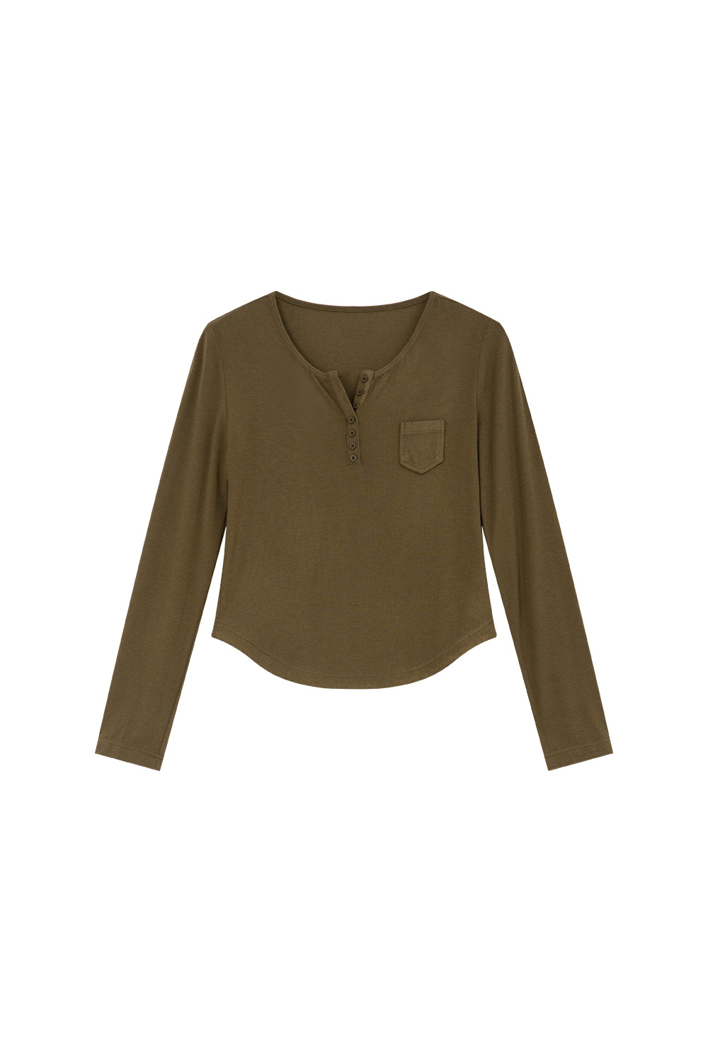 Wool Blend Bottoming Shirt