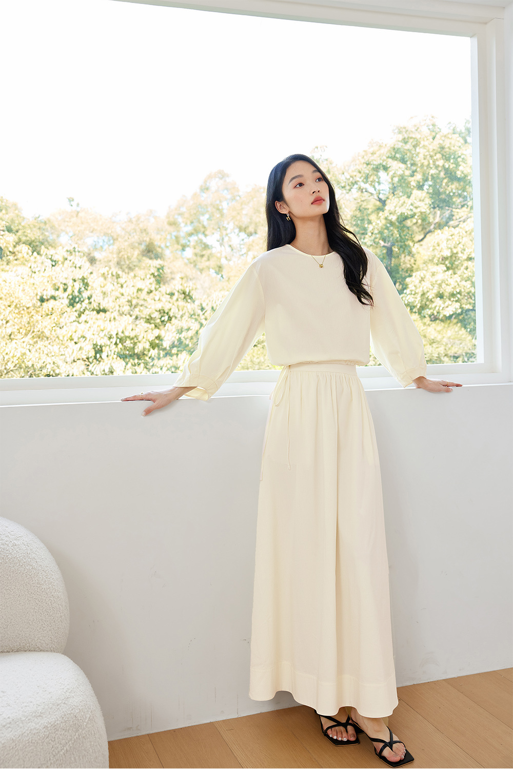 Solid Color Salt Style Two-Piece Set