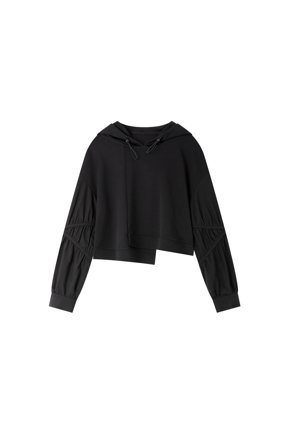 Irregular Design Hooded Sweatshirt