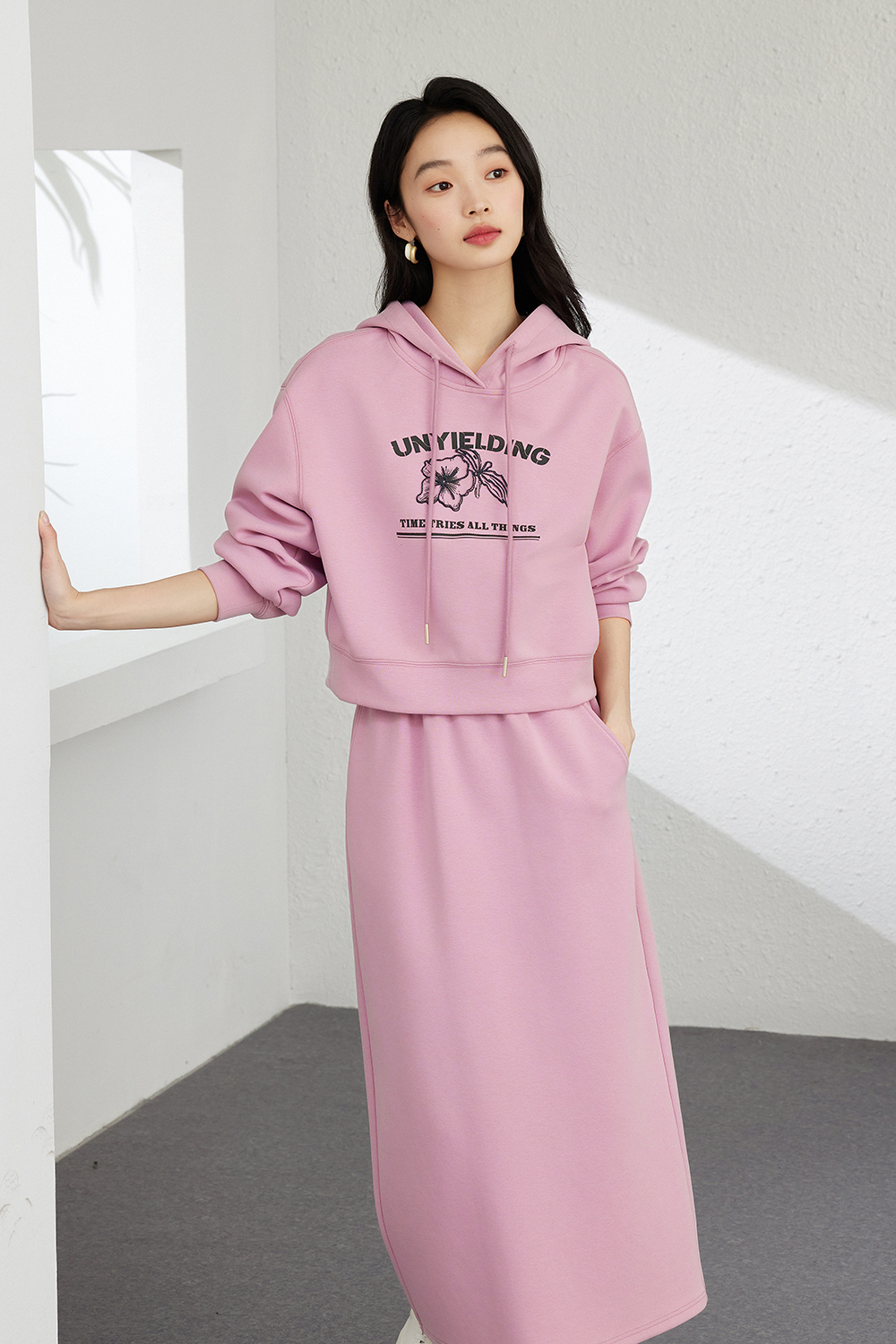 American Style Hooded Long-Sleeved Suit