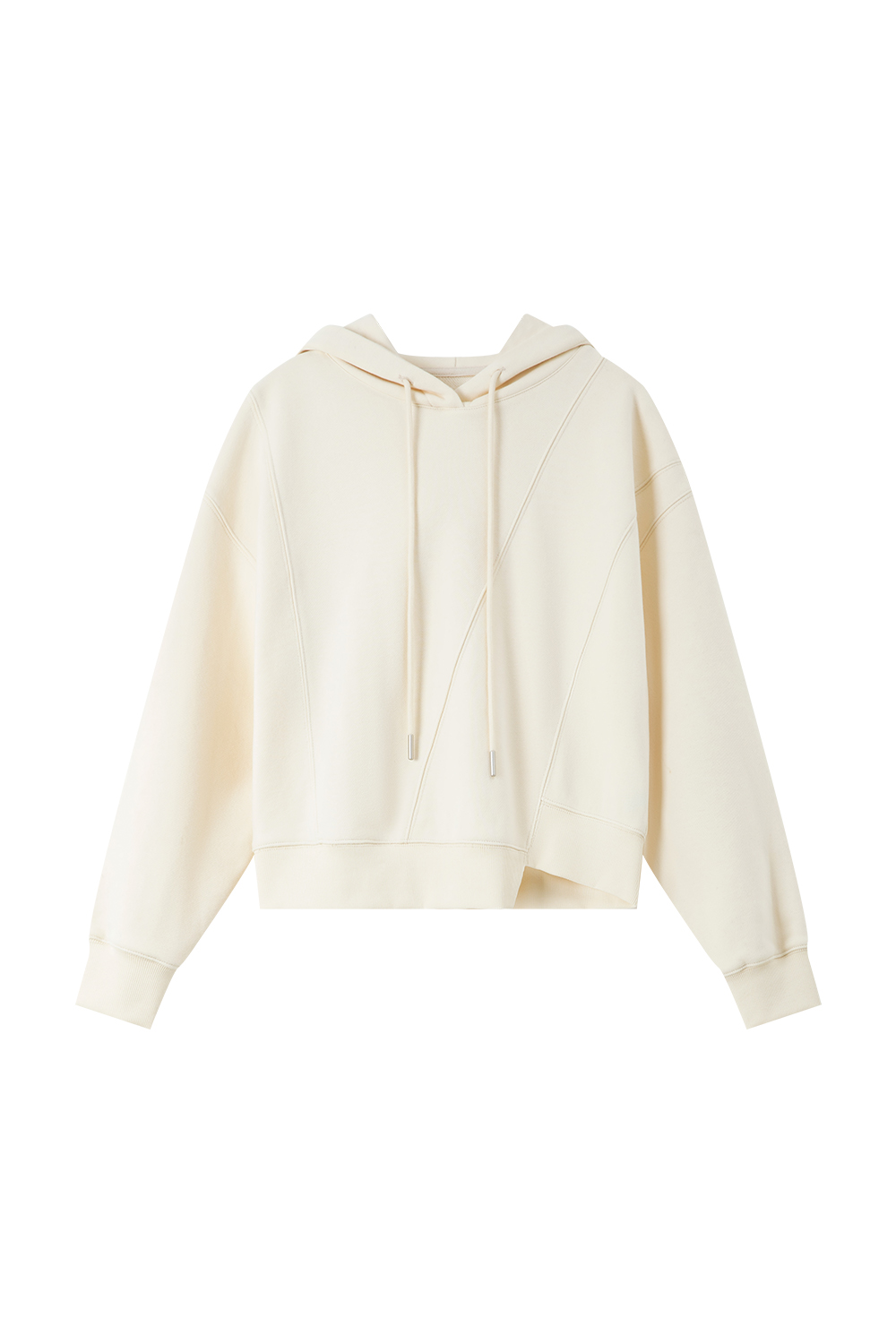 Fleece-Lined Hooded Sweatshirt-VIMLYSTORE