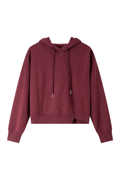 Fleece-Lined Hooded Sweatshirt