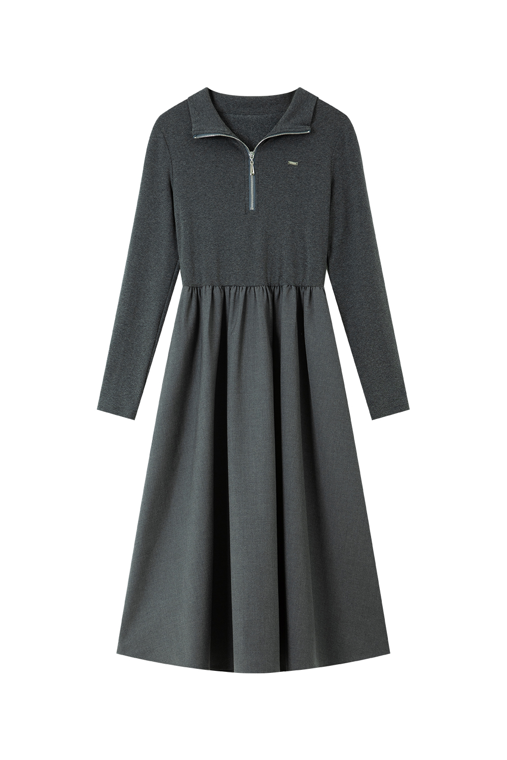 Minimalist Thin Fleece Dress