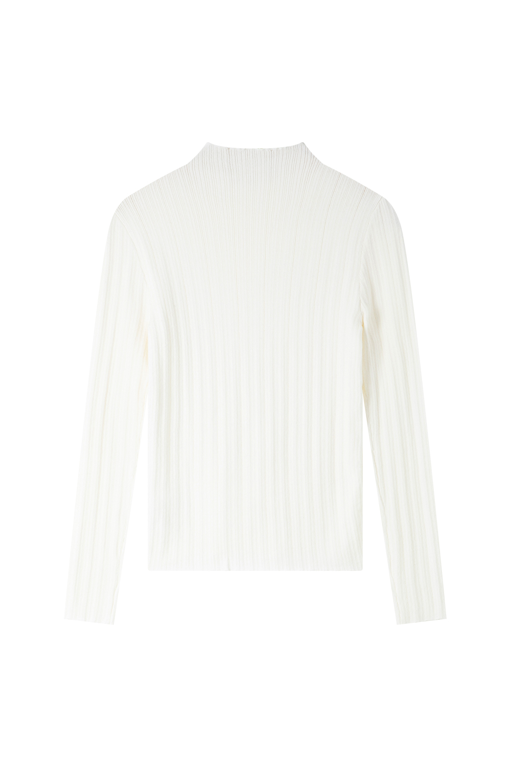 Solid color  Inside base knitted sweater-VIMLYSTORE