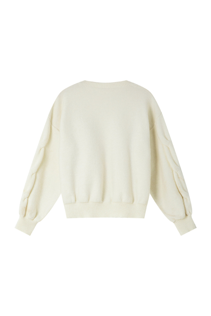 3D Line Design Sweater