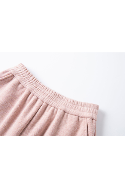 Lazy sporty pink suit