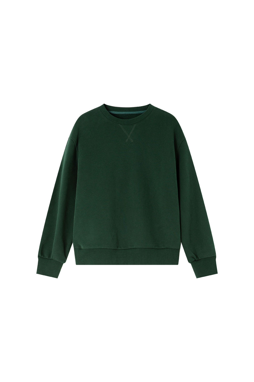 Casual Solid Color Warm Sweatshirt