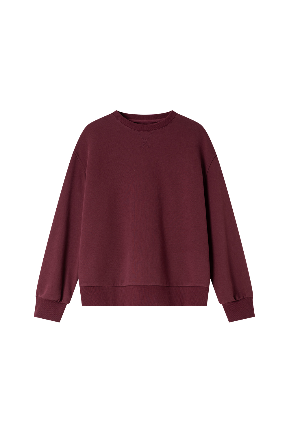 Casual Solid Color Warm Sweatshirt