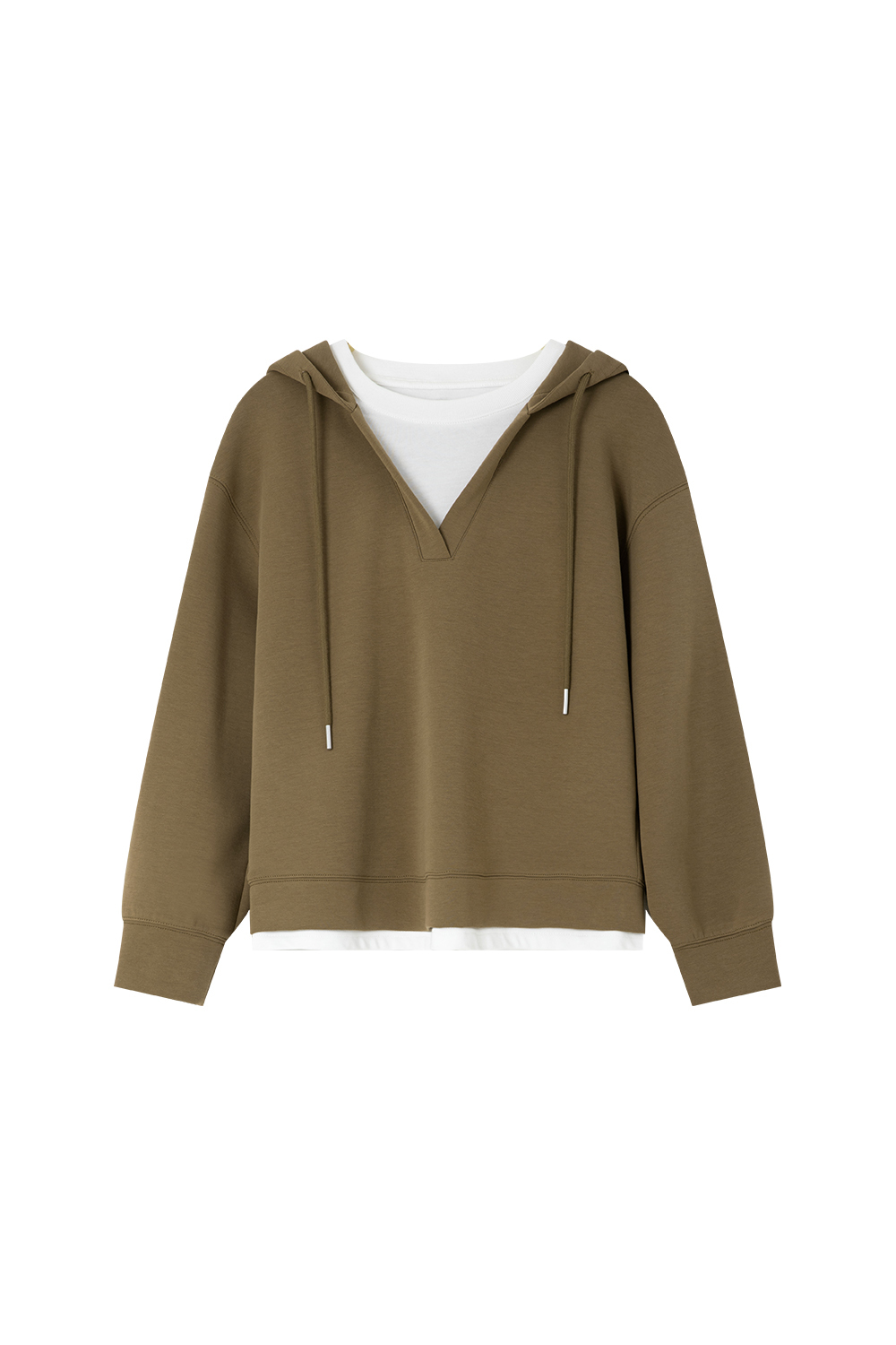 Maillard Fake Two Piece Sweatshirt