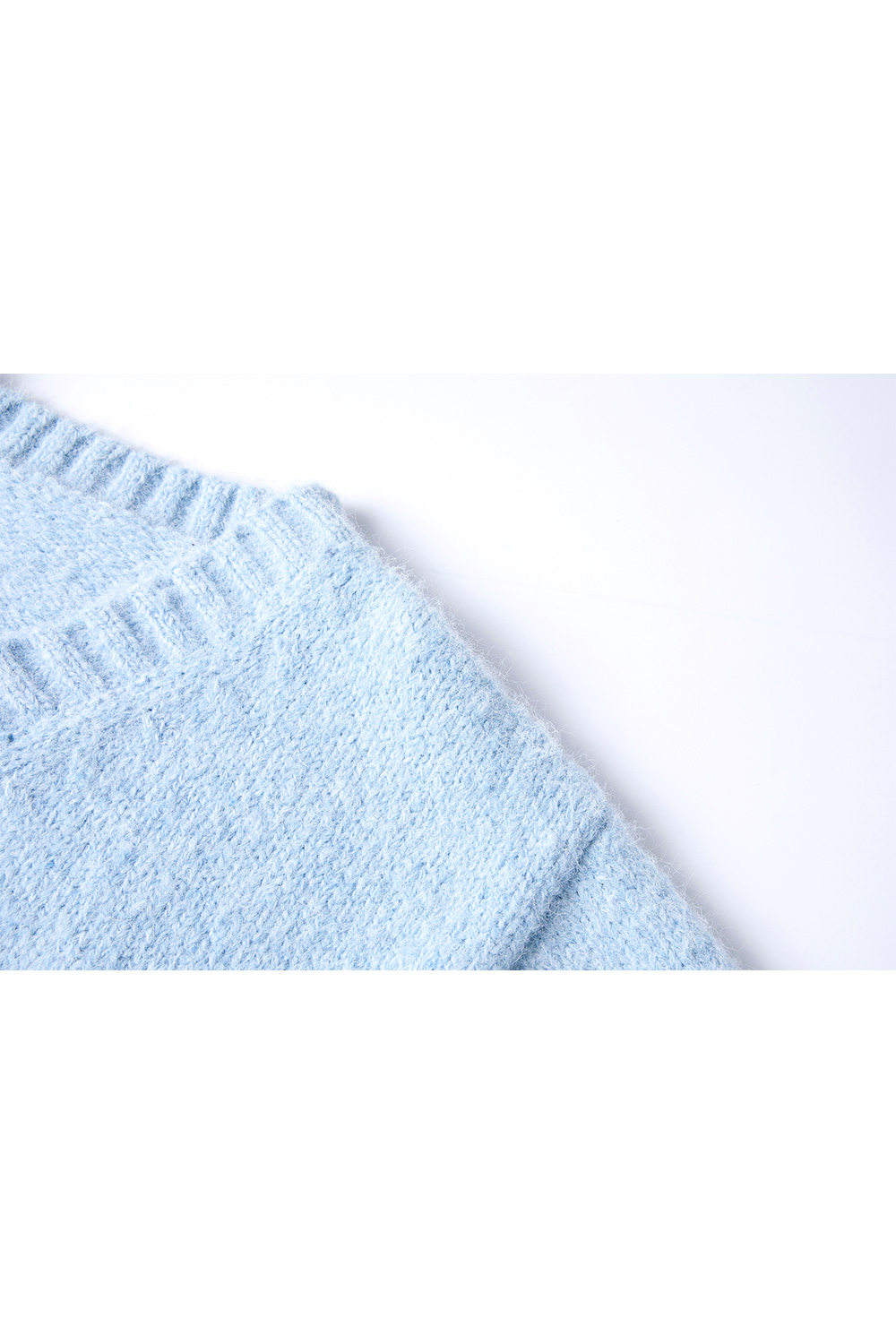 Gentle Series Wool - Blend Knitted Sweater-VIMLYSTORE