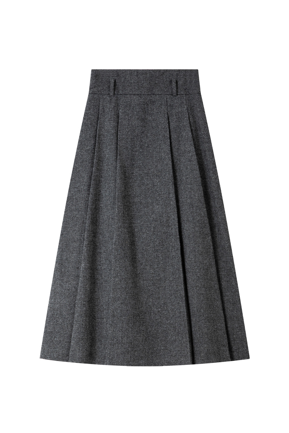 Fashionable Highwaisted Pleated Skirt-VIMLYSTORE