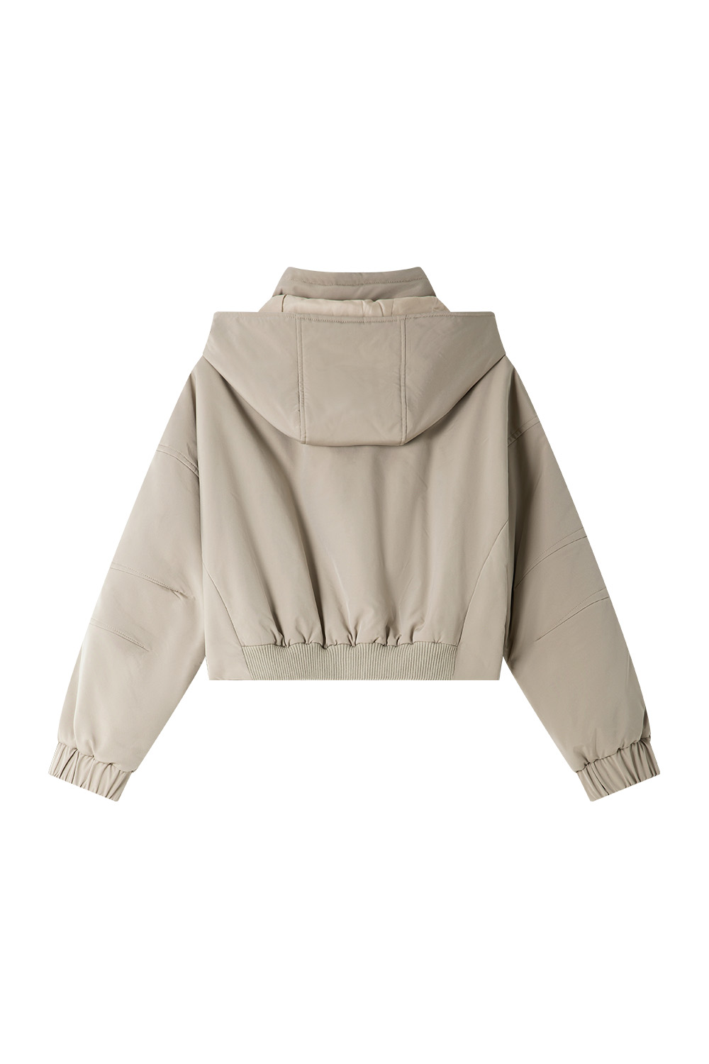 Hooded Short Cotton Coat-VIMLYSTORE