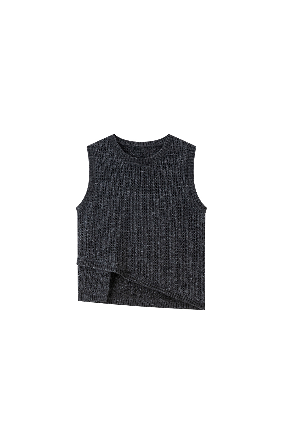 Irregular vest knitted dress two-piece suit-VIMLYSTORE