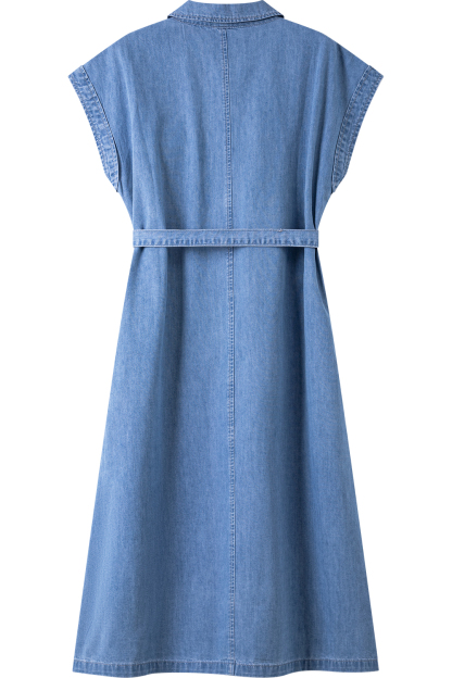 Denim Small A-Line Dress