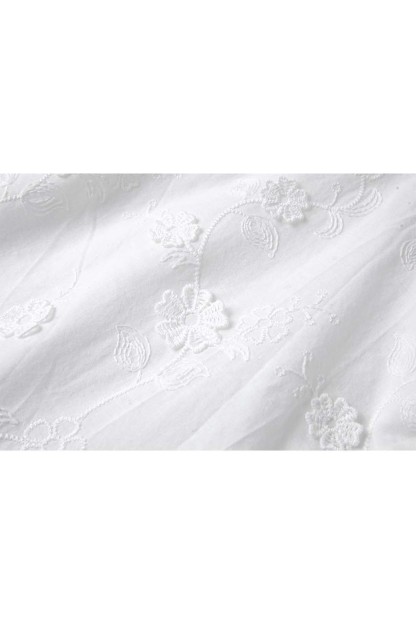 100% Cotton 3D Flower Shirt