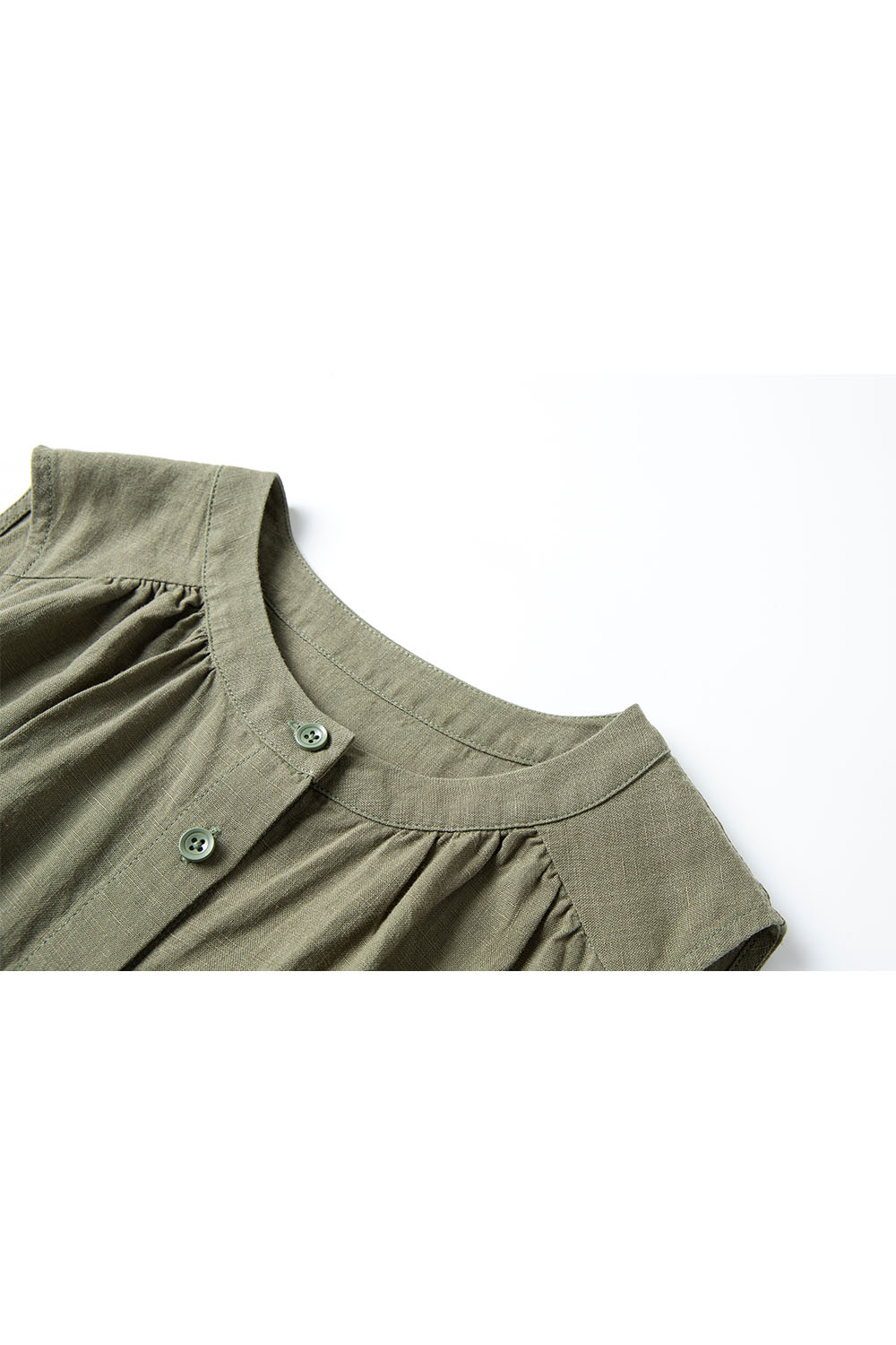 Lyocell Linen Blend Dress-VIMLYSTORE
