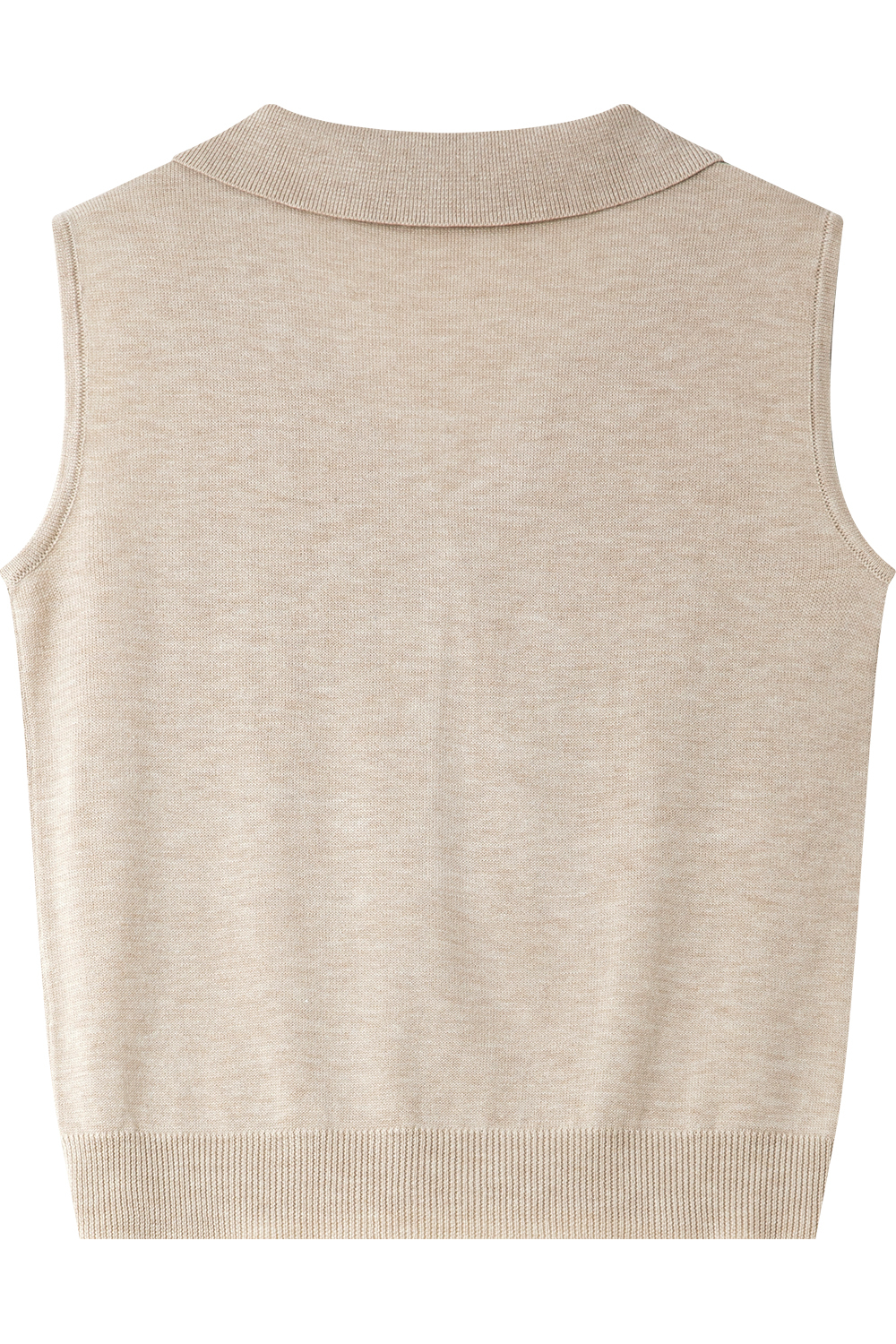 Lapel V-Neck Sweater