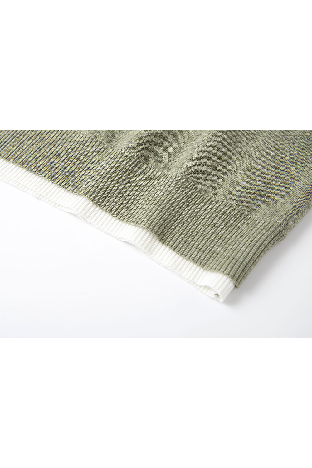 Round Neck Sleeveless Loose Knit Sweater