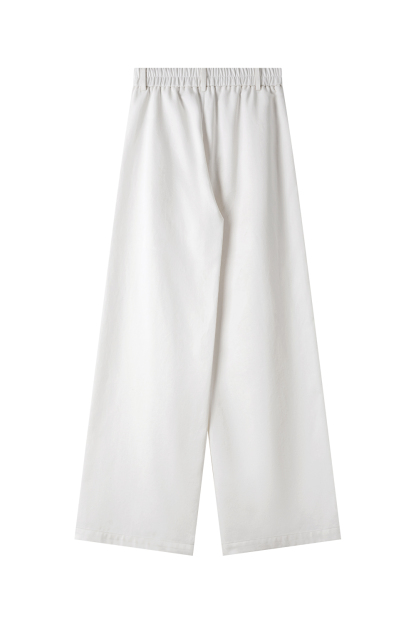 Tencel Cotton Fashion Wide-Leg Pants
