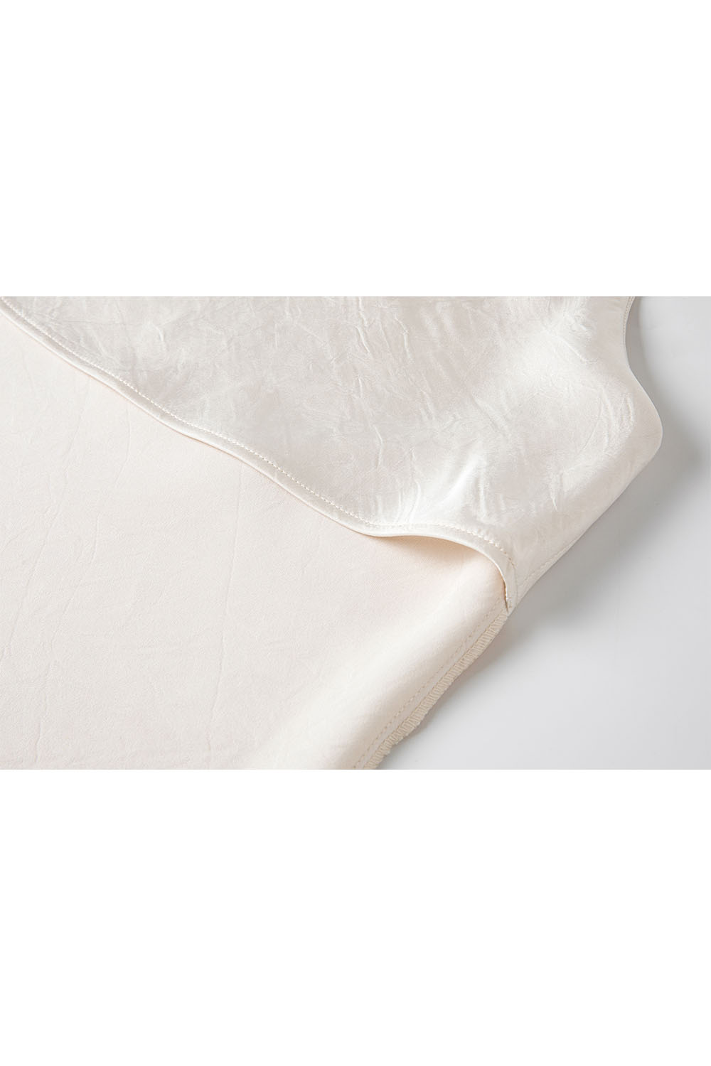 Ruched Round Neck Camisole-VIMLYSTORE