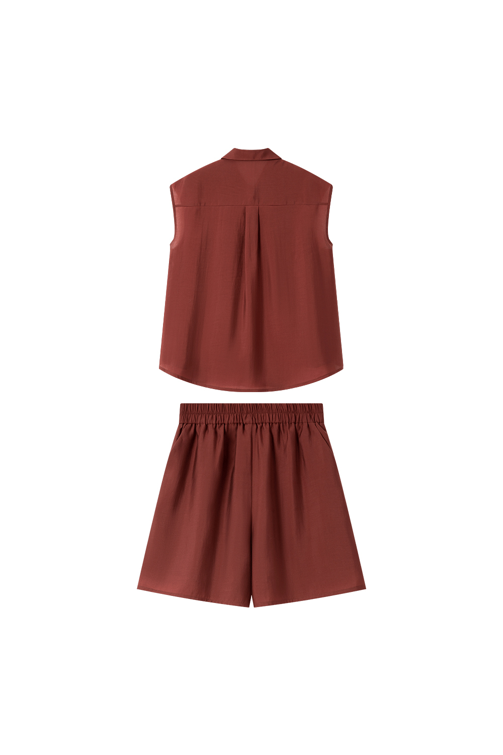 Lyocell Lapel Solid Color Suit