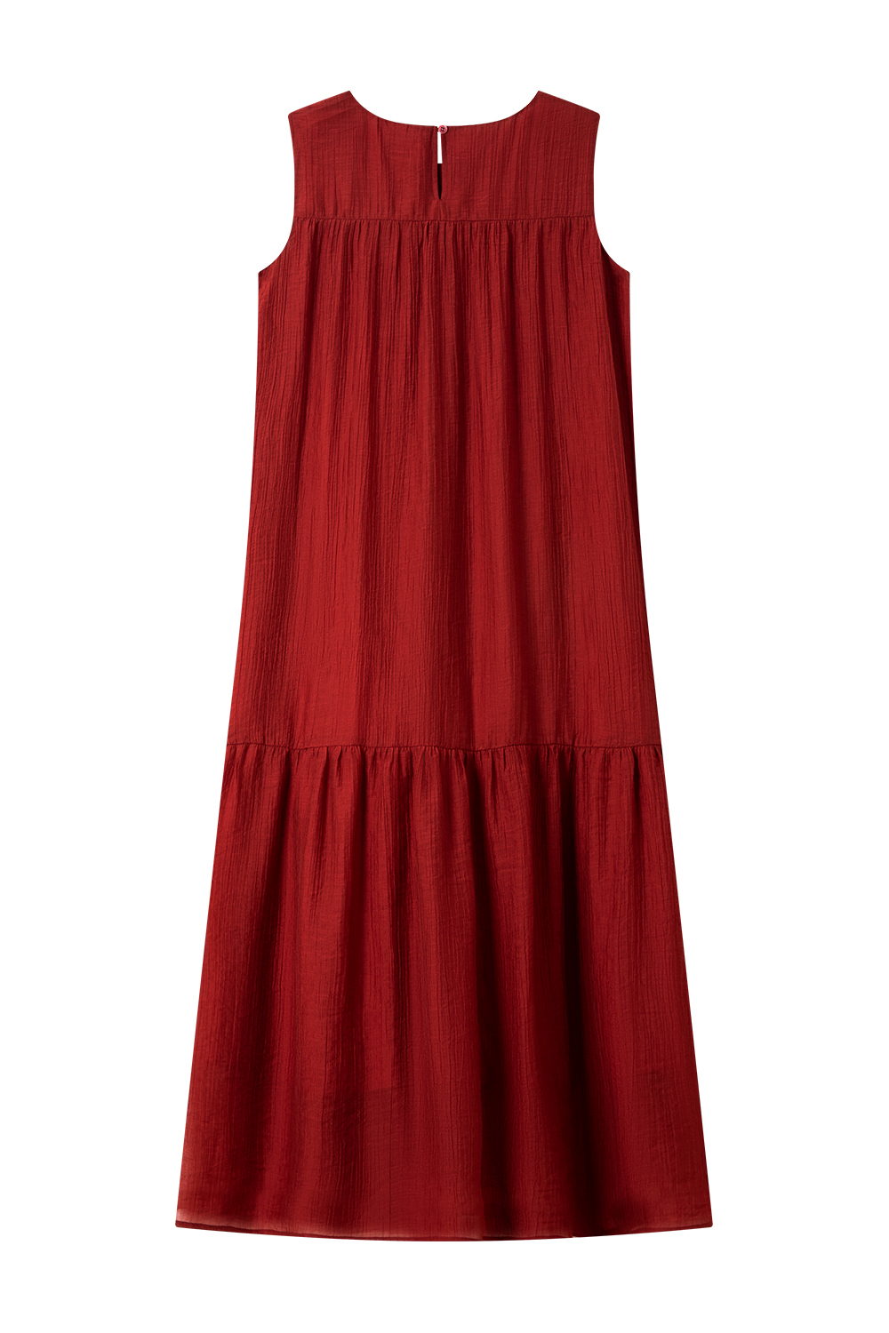 Vacation Style Sleeveless Loose Dress