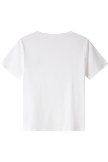 Puppy Sequin Straight T-Shirt
