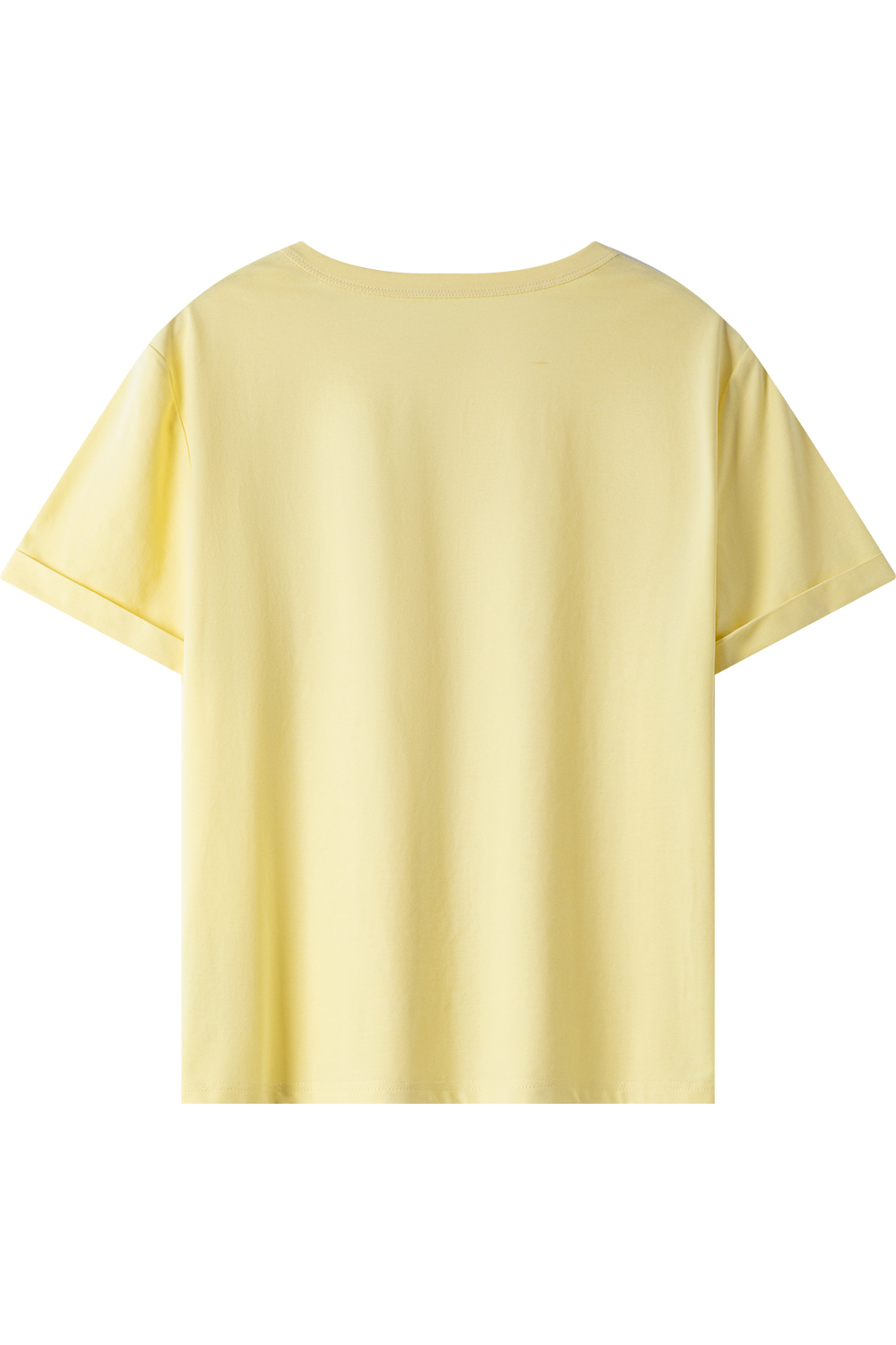 Three-Dimensional Handmade Flower-Decorated T-Shirt