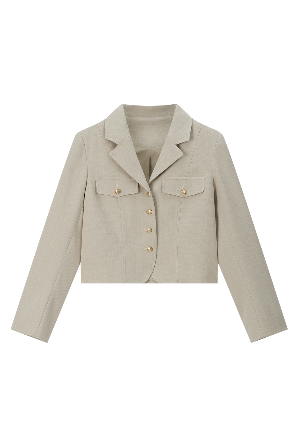 Woven Short Suit Jacket