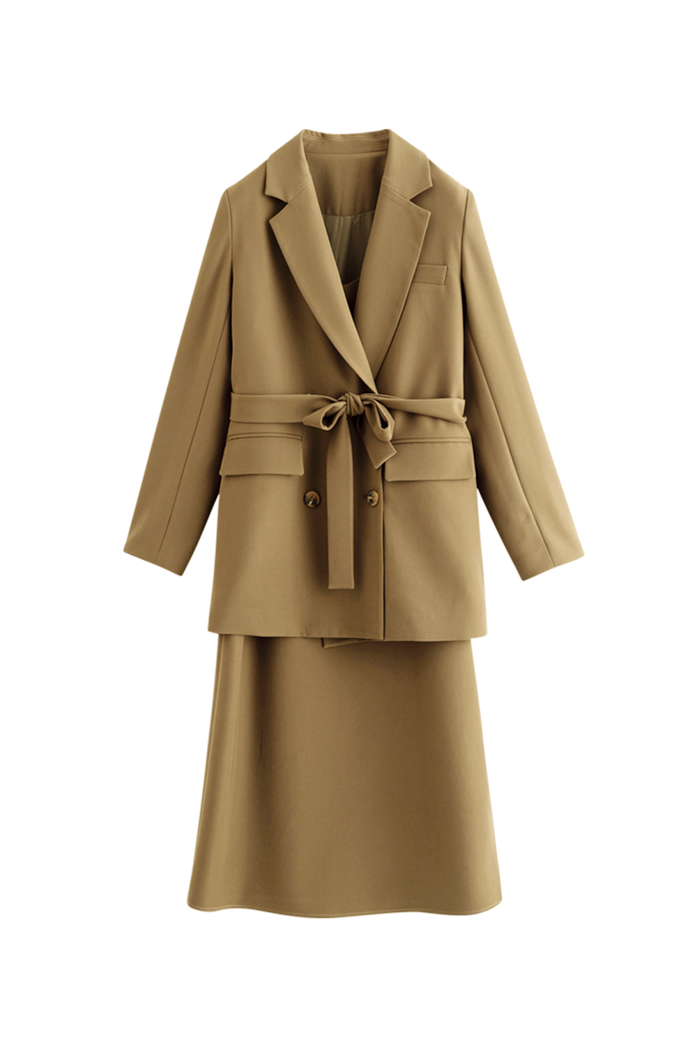 Blazer with strap set