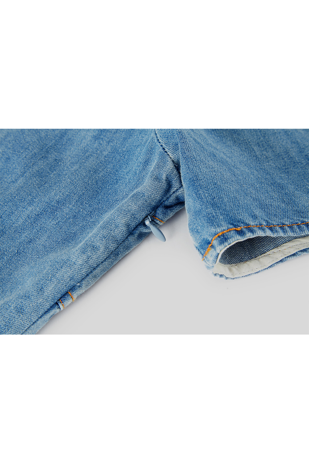 Gradient Denim Dress