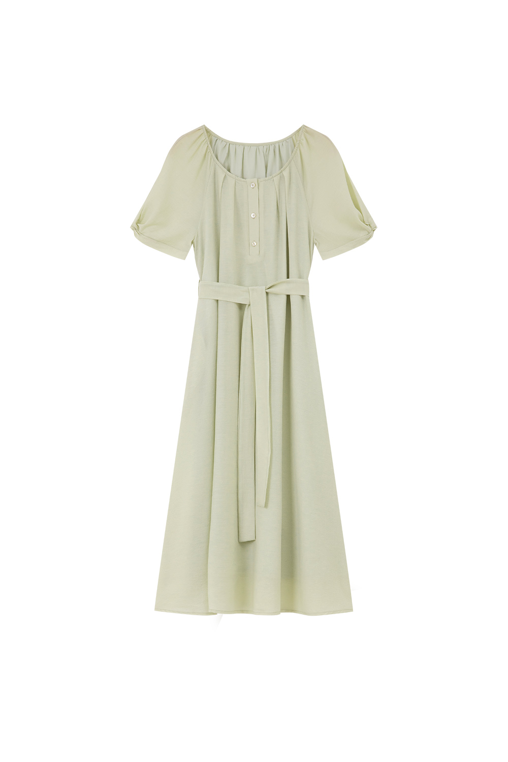 Gentle Light Draped Dress