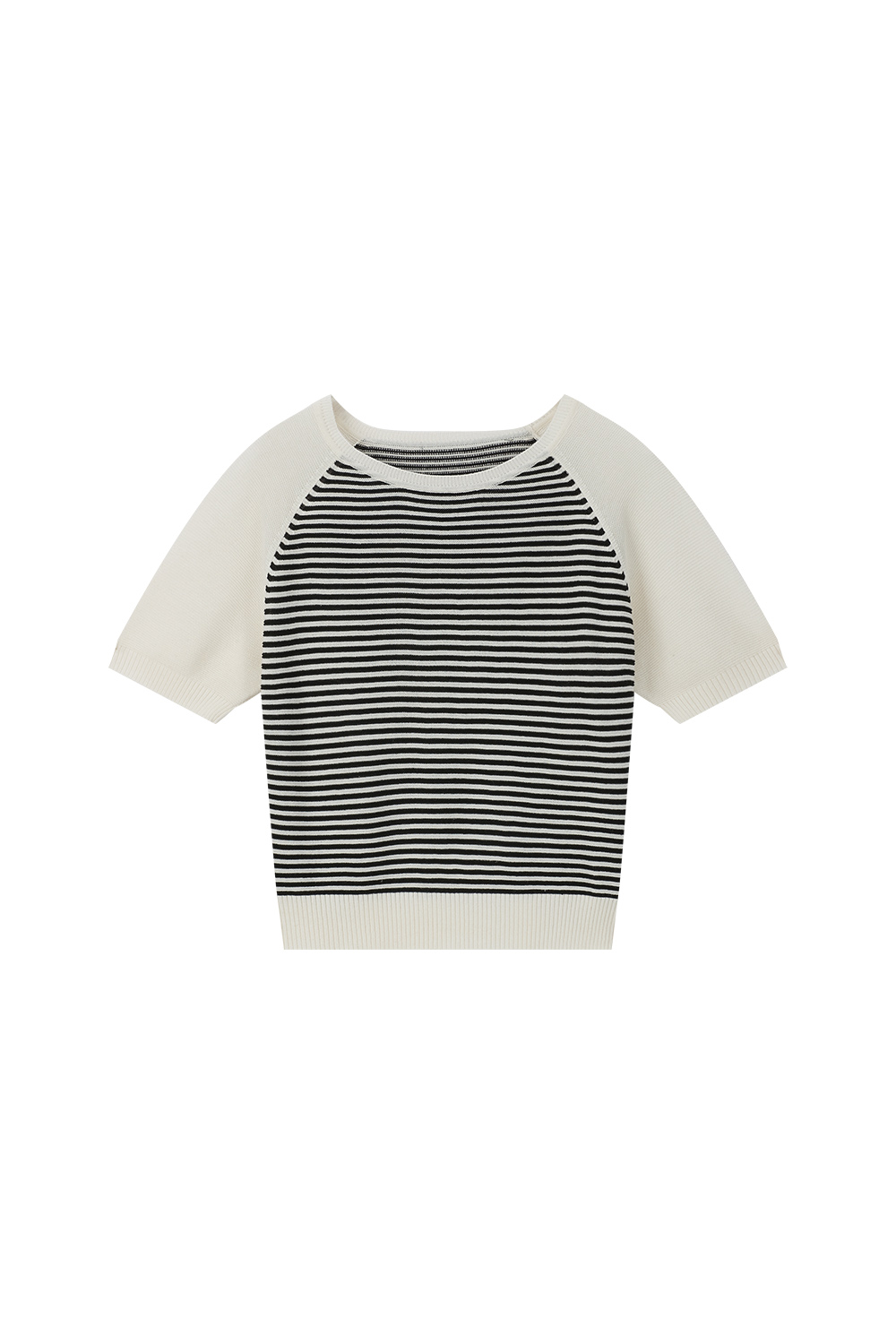 Striped Contrast Sweater