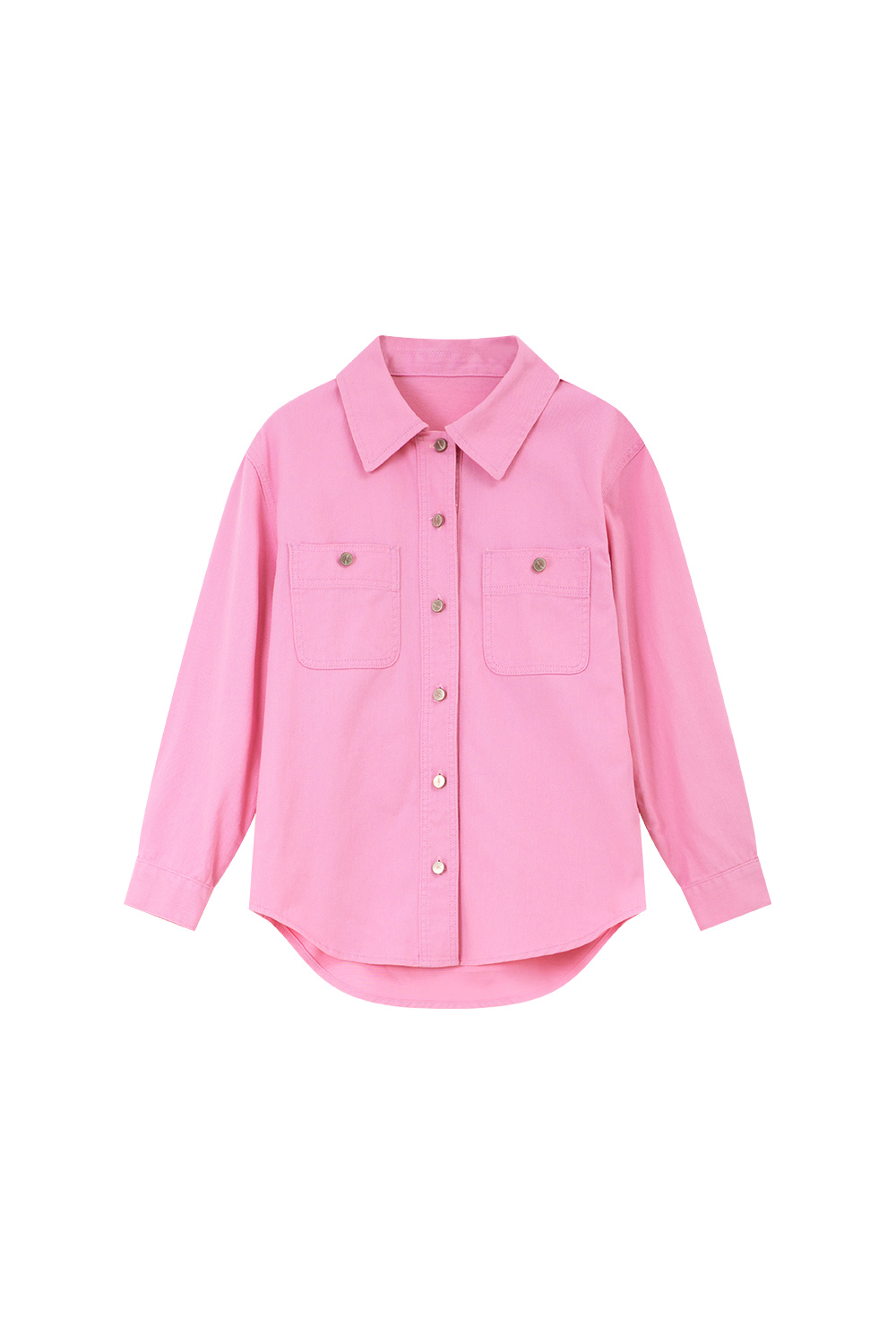 Age-Reducing Pure Cotton Denim Jacket