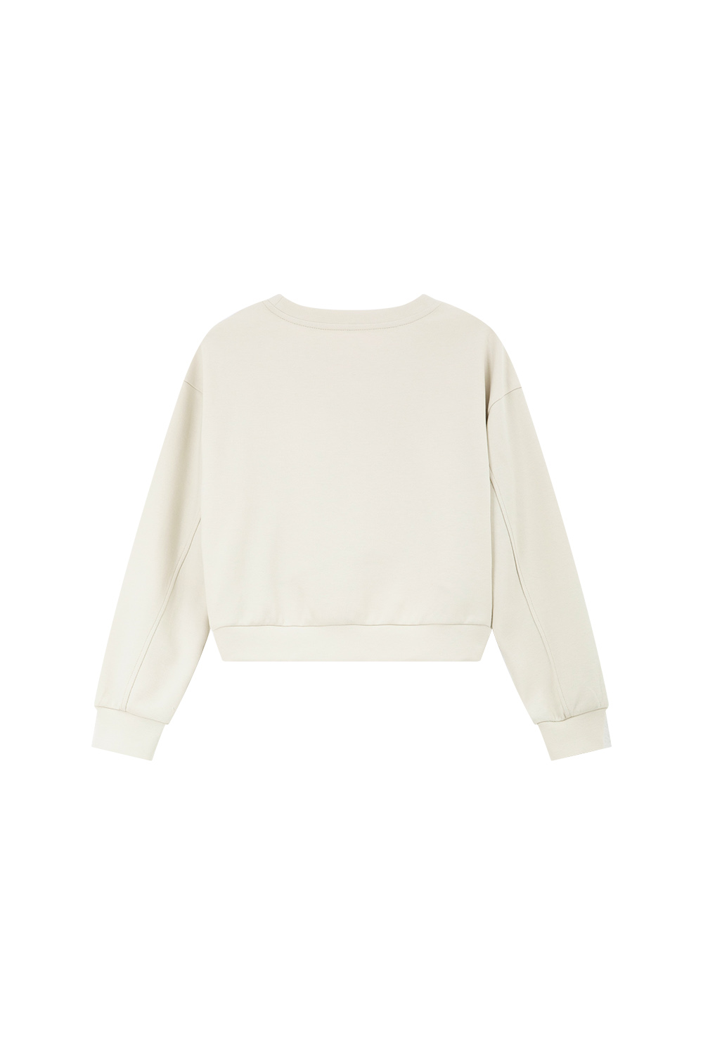 Letter Embroidered Casual Sweatshirt