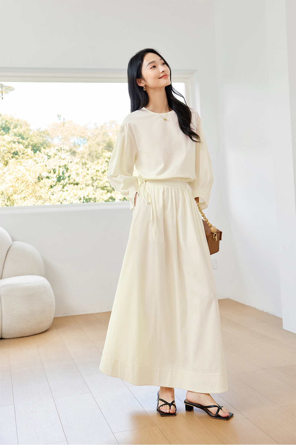 Solid Color Salt Style Two-Piece Set