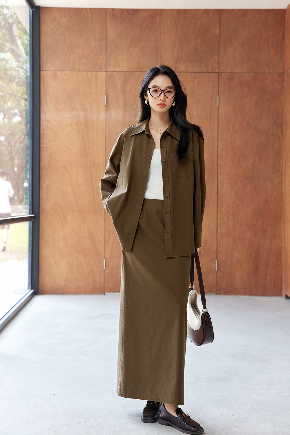 Fashionable Temperament Solid Color Suit-VIMLYSTORE