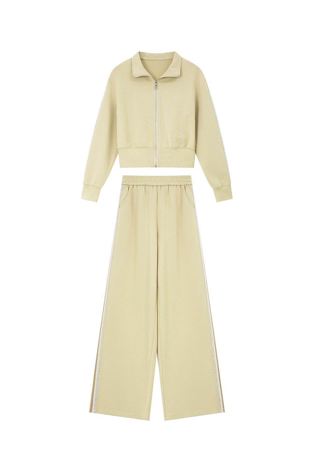 Cotton-spun casual sport suit