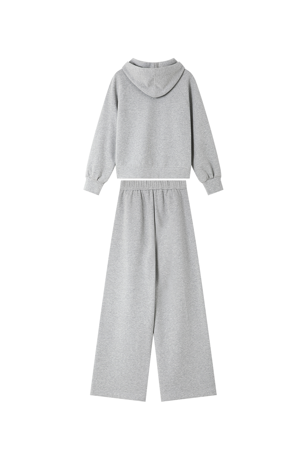 Casual embroidered sweatshirt suit-VIMLYSTORE