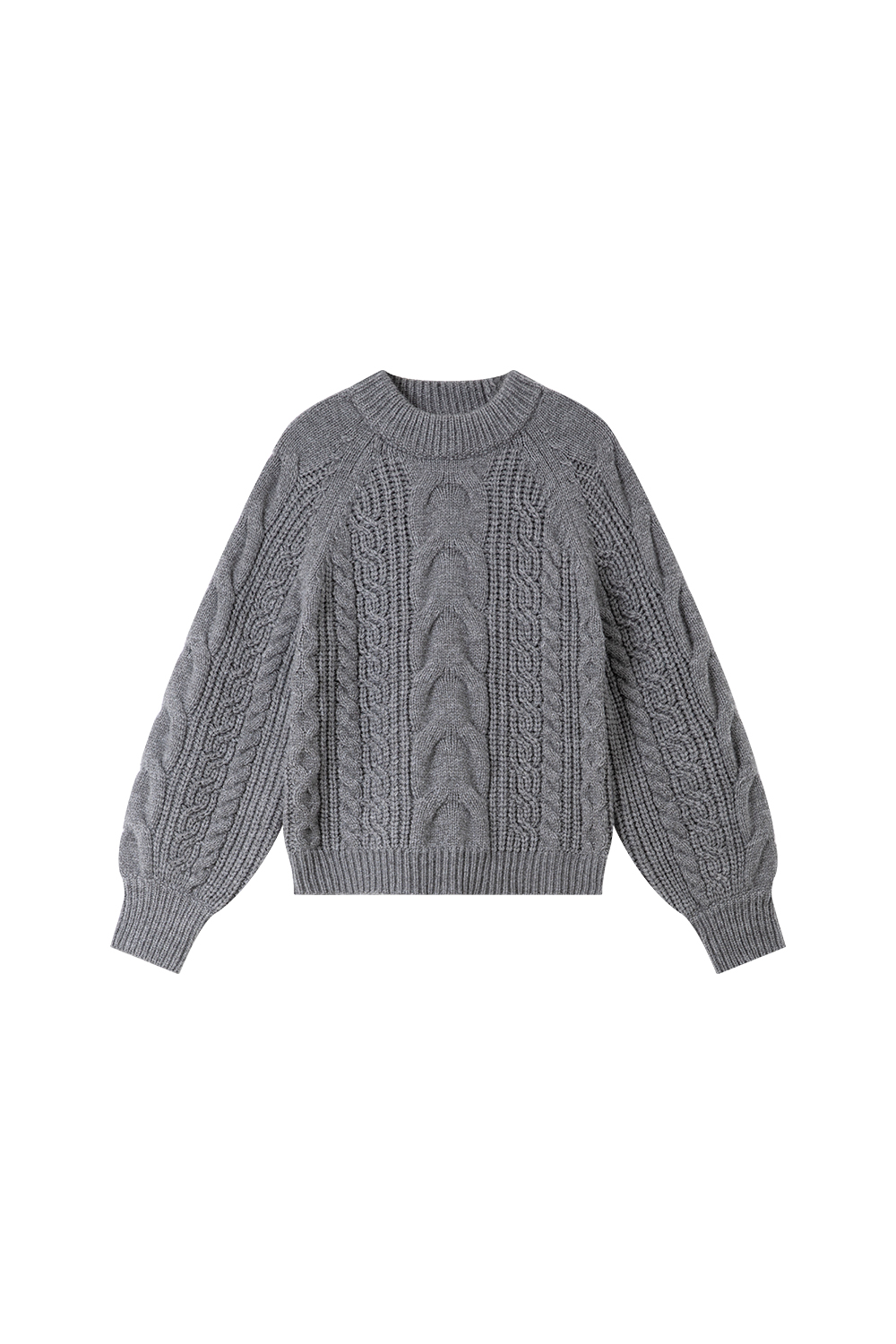 Twist Texture Lazy Knit Sweater