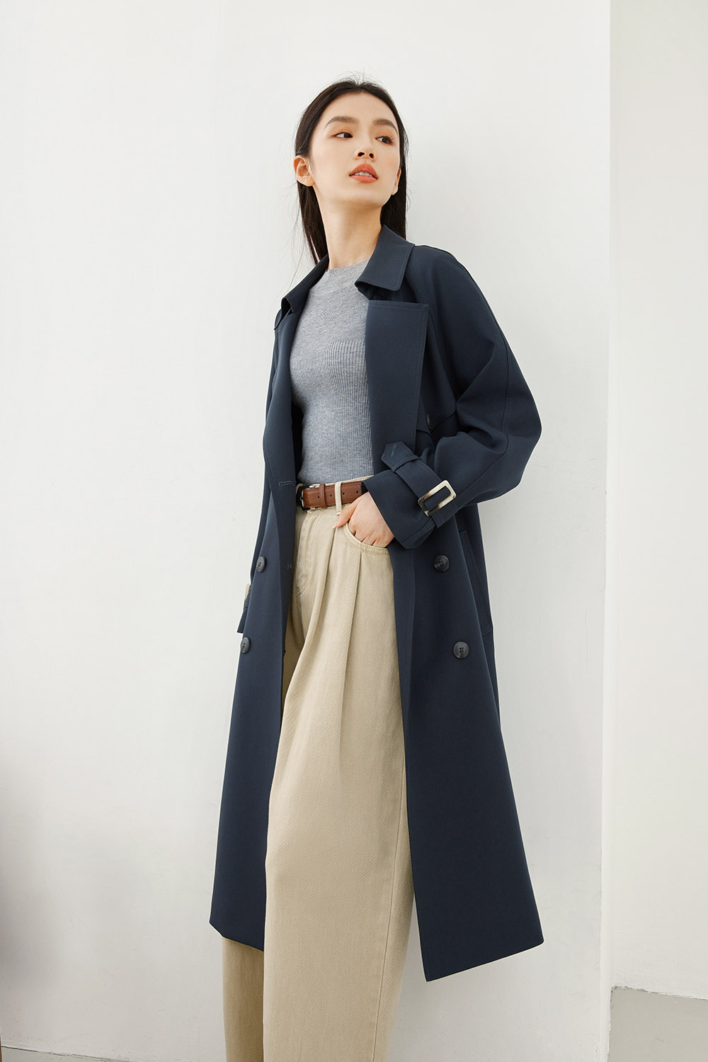 Long Trench Coat