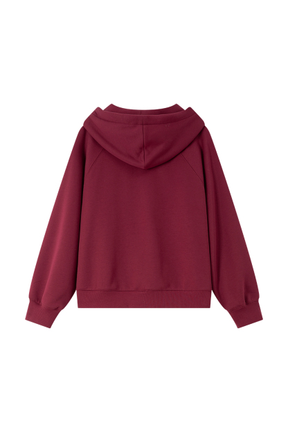 Half-Zip Hooded Sweatshirt